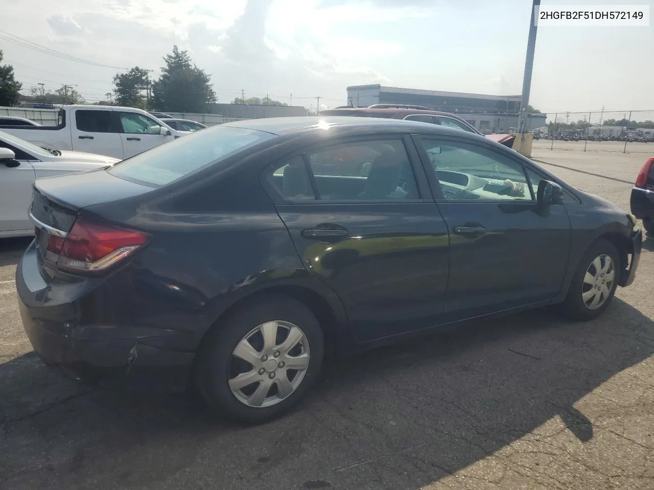 2HGFB2F51DH572149 2013 Honda Civic Lx