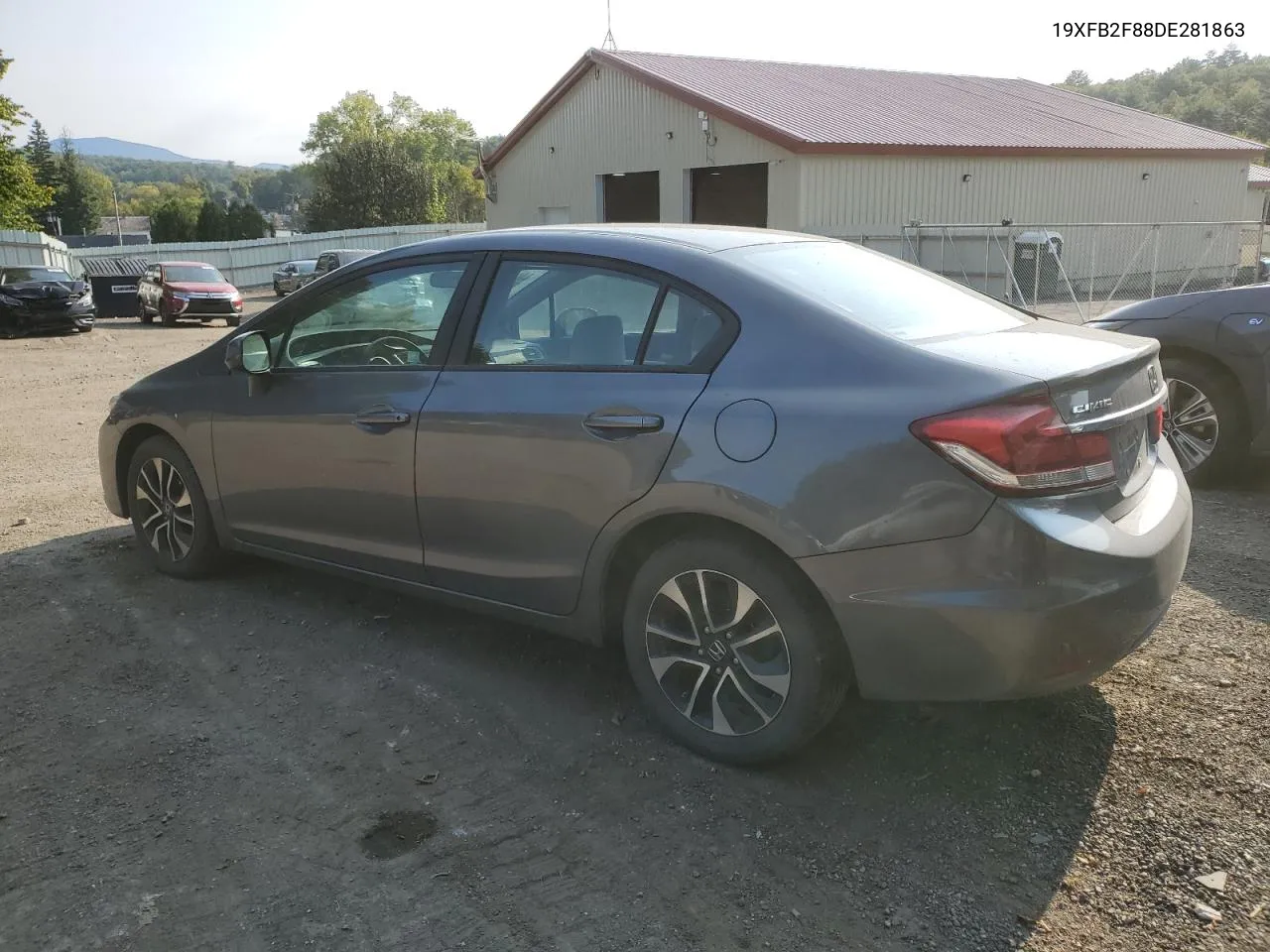 2013 Honda Civic Ex VIN: 19XFB2F88DE281863 Lot: 70137474