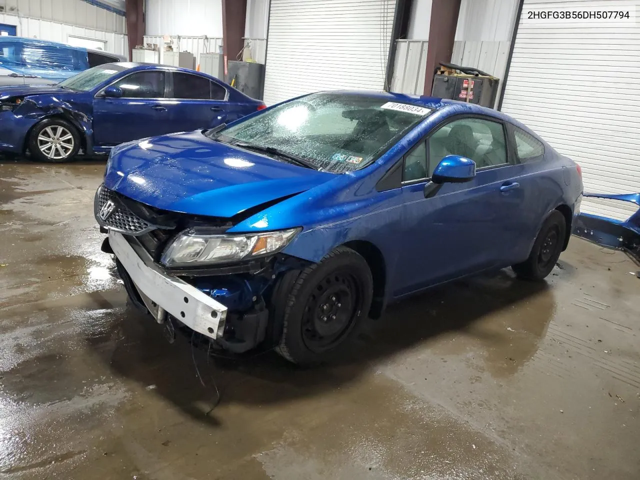 2013 Honda Civic Lx VIN: 2HGFG3B56DH507794 Lot: 70188034