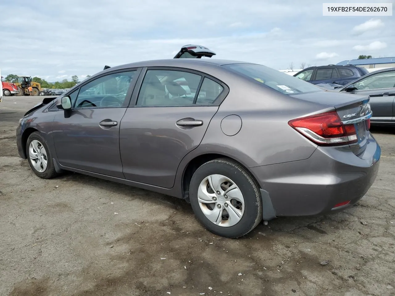 2013 Honda Civic Lx VIN: 19XFB2F54DE262670 Lot: 70296634