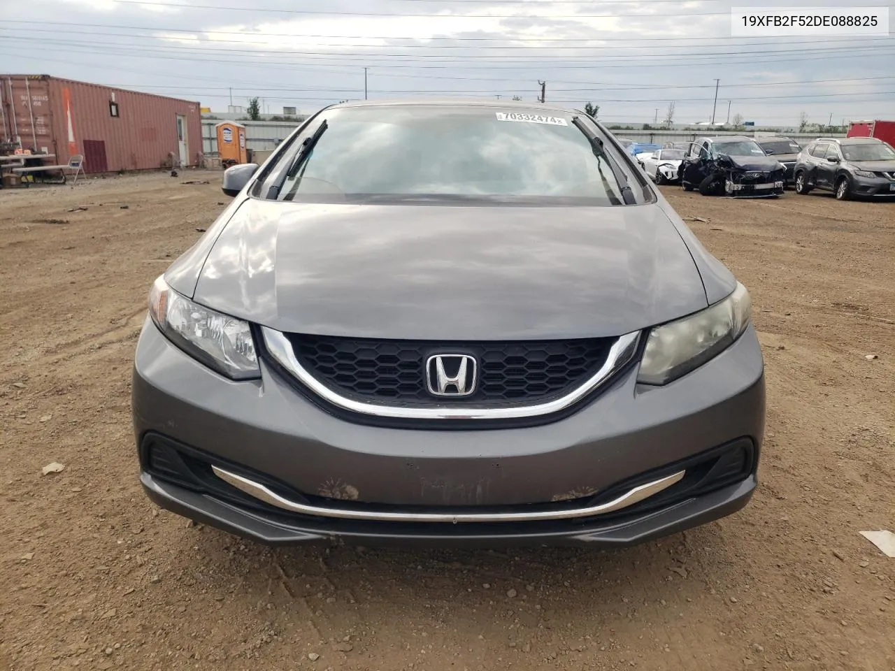 2013 Honda Civic Lx VIN: 19XFB2F52DE088825 Lot: 70332474