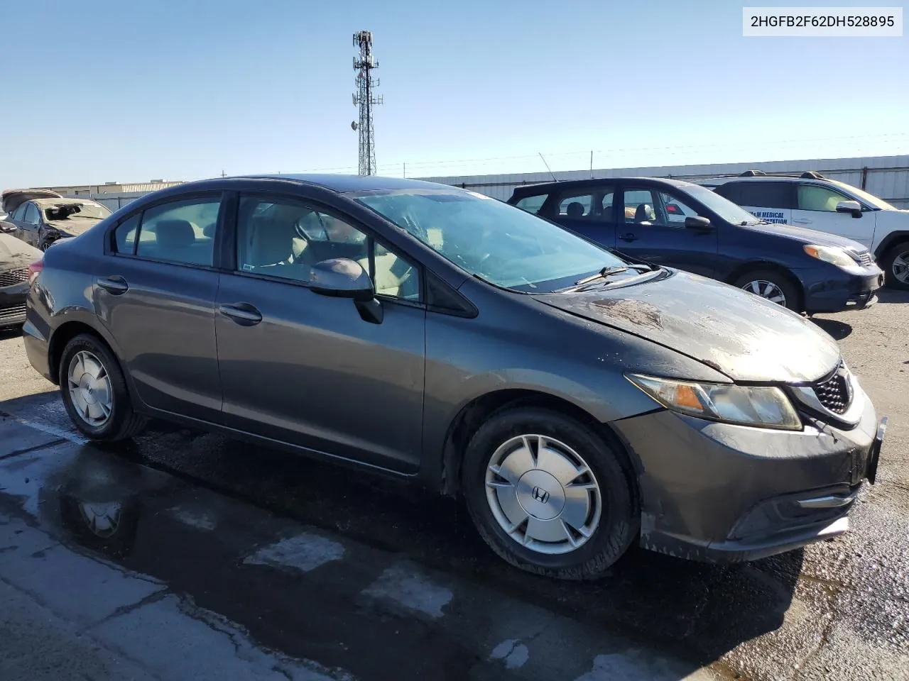 2HGFB2F62DH528895 2013 Honda Civic Hf