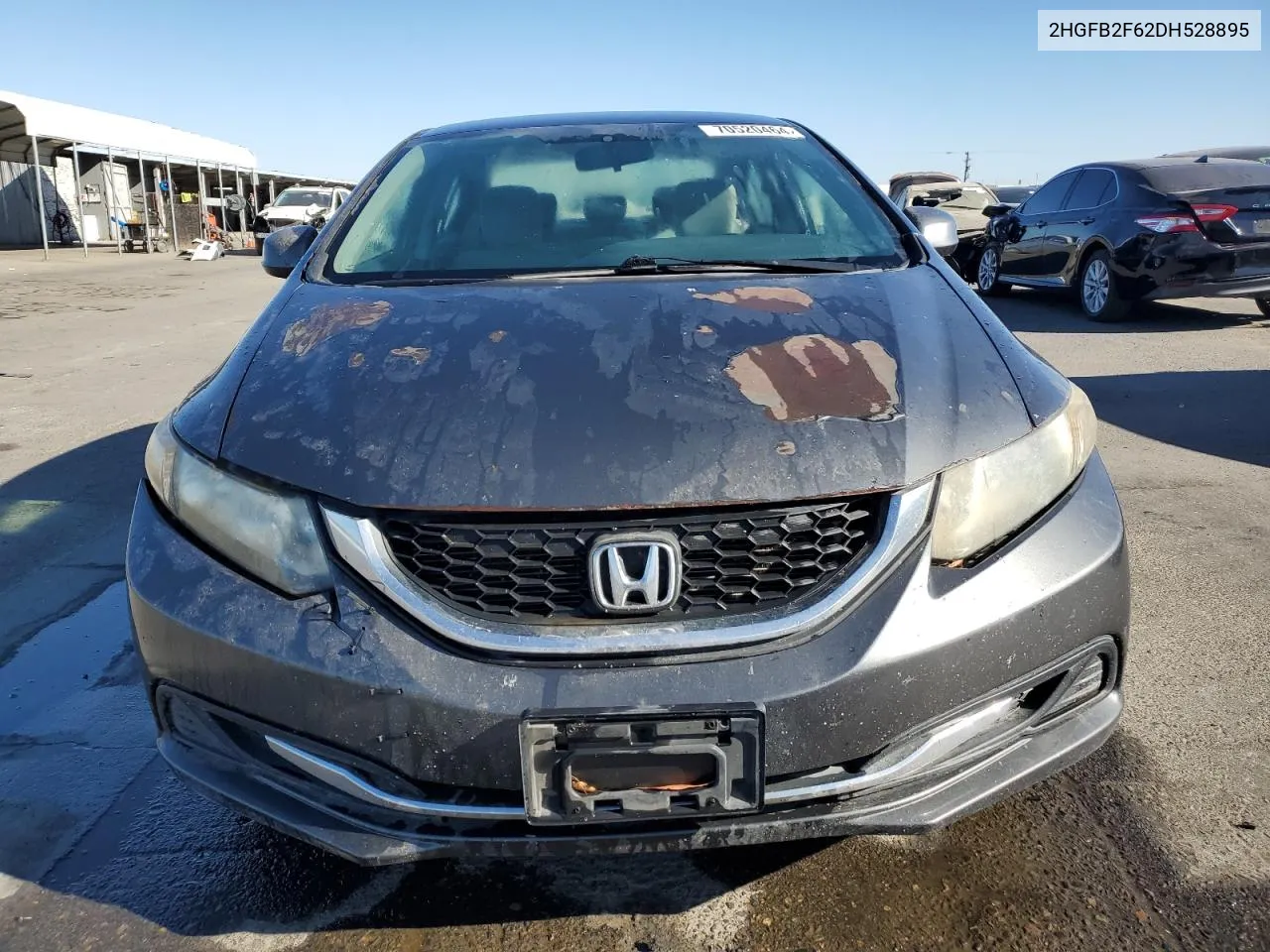 2013 Honda Civic Hf VIN: 2HGFB2F62DH528895 Lot: 70520464