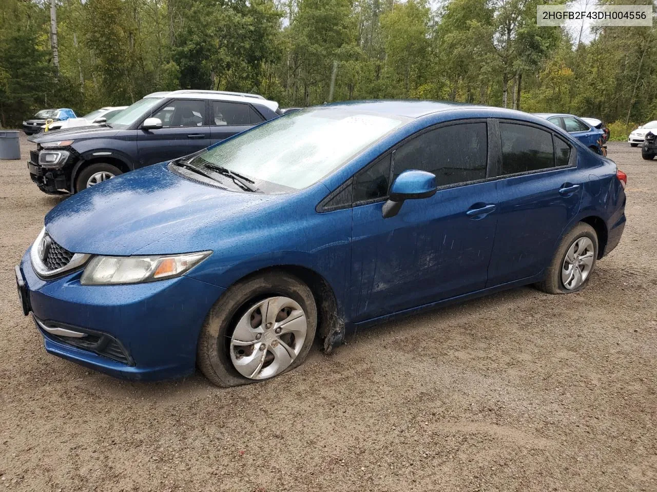 2HGFB2F43DH004556 2013 Honda Civic Lx