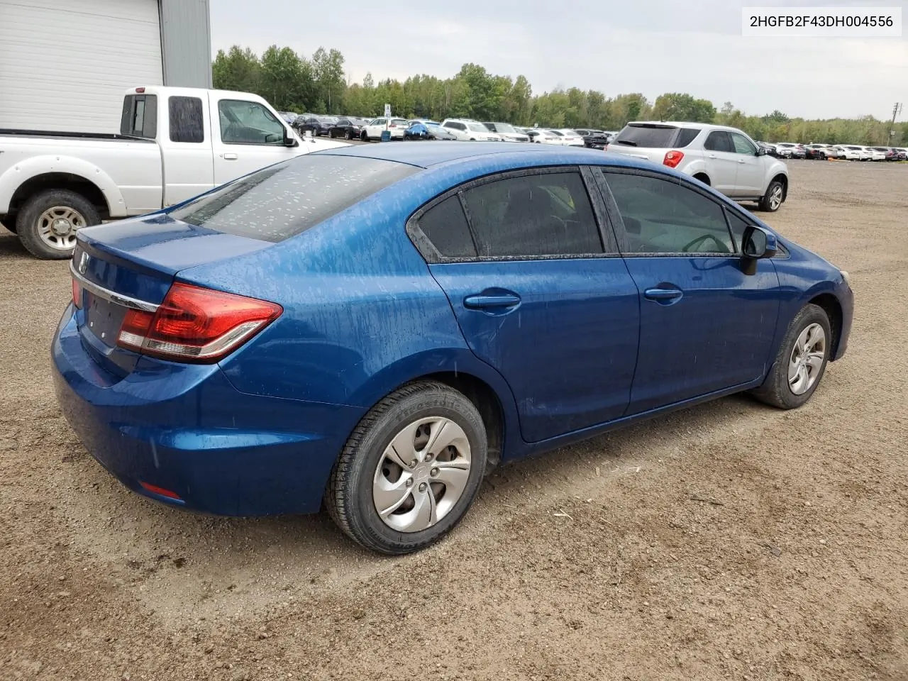 2HGFB2F43DH004556 2013 Honda Civic Lx