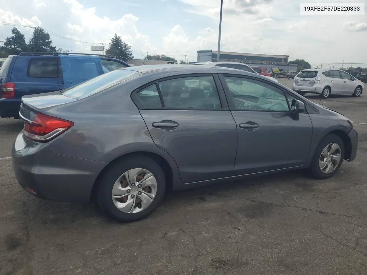 2013 Honda Civic Lx VIN: 19XFB2F57DE220333 Lot: 70586414