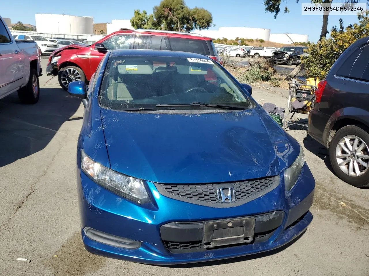 2HGFG3B54DH512346 2013 Honda Civic Lx