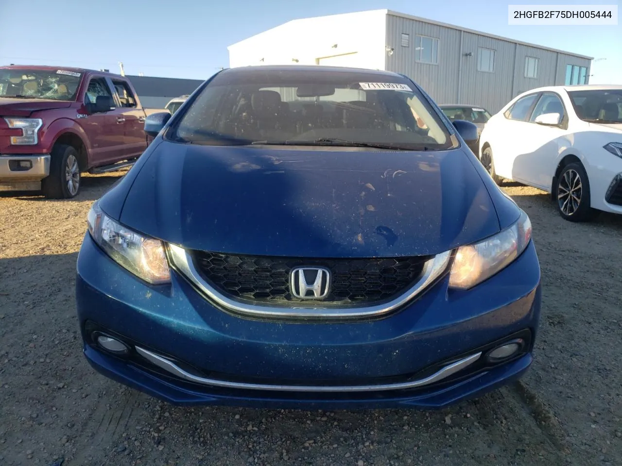 2HGFB2F75DH005444 2013 Honda Civic Touring