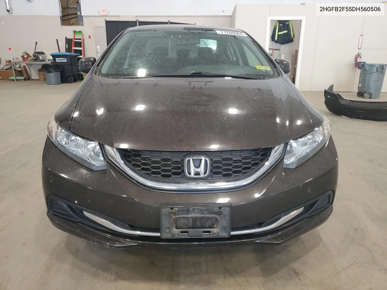 2013 Honda Civic Lx VIN: 2HGFB2F55DH560506 Lot: 71266604