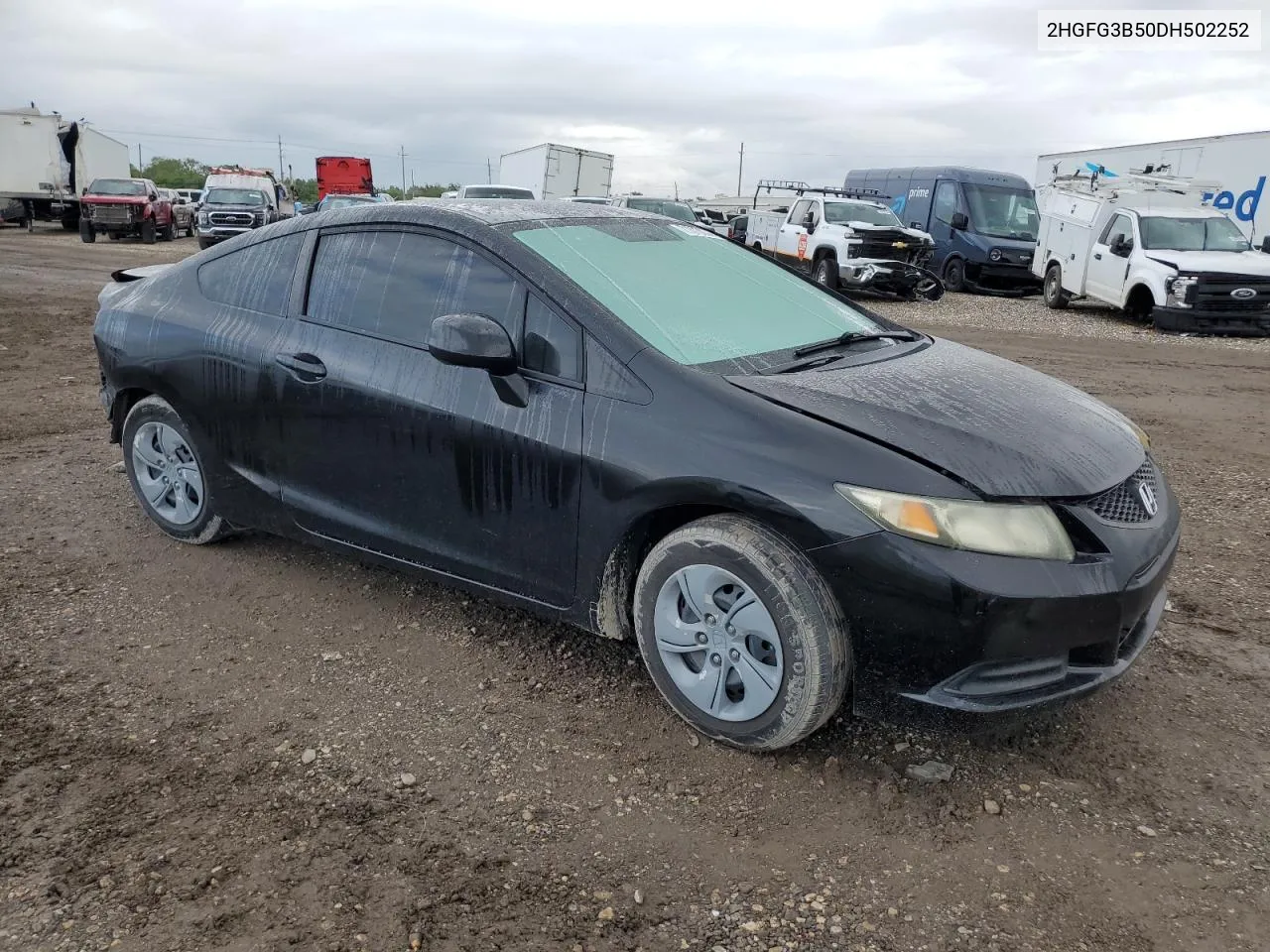 2HGFG3B50DH502252 2013 Honda Civic Lx