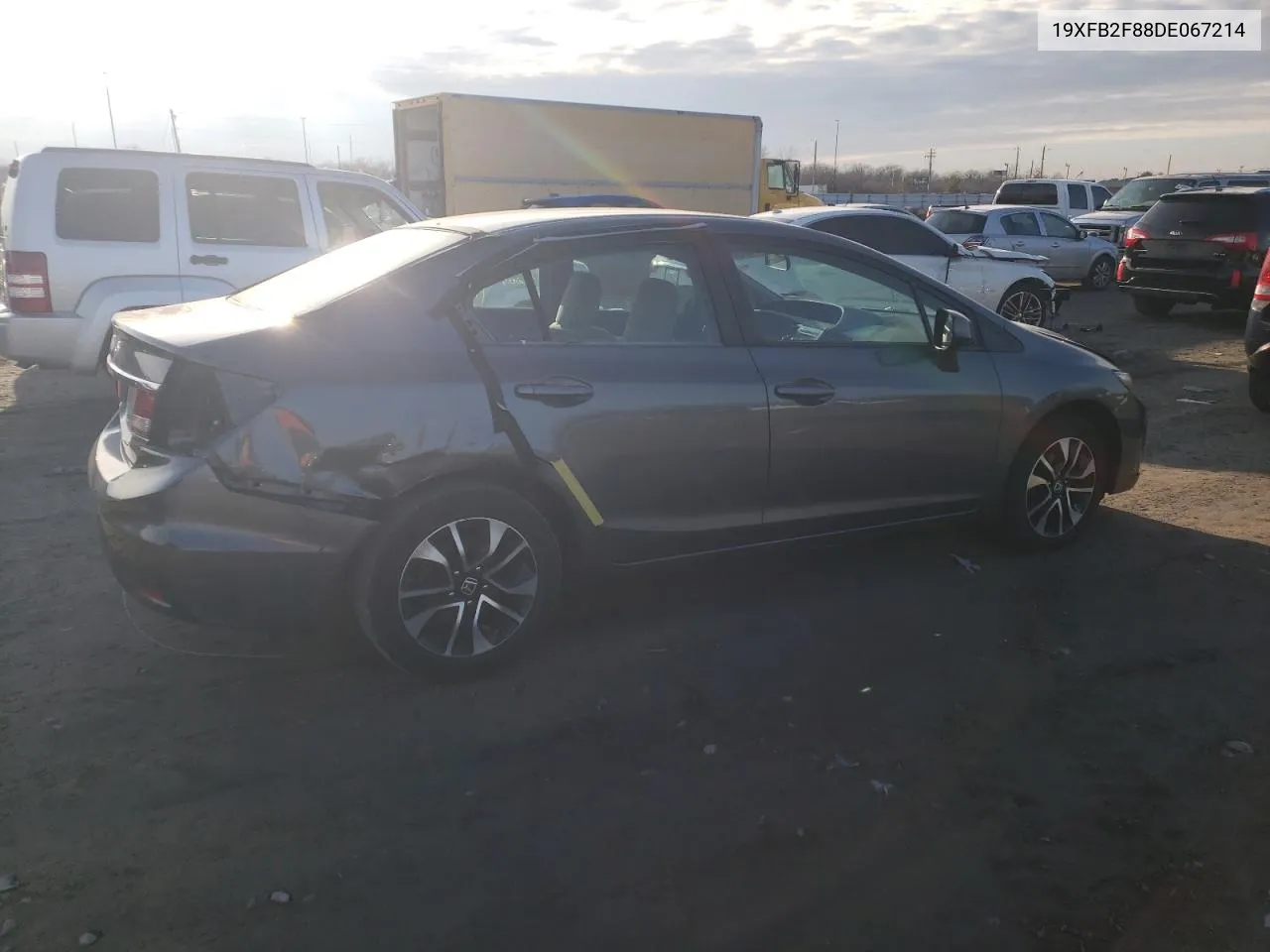 2013 Honda Civic Ex VIN: 19XFB2F88DE067214 Lot: 71401274