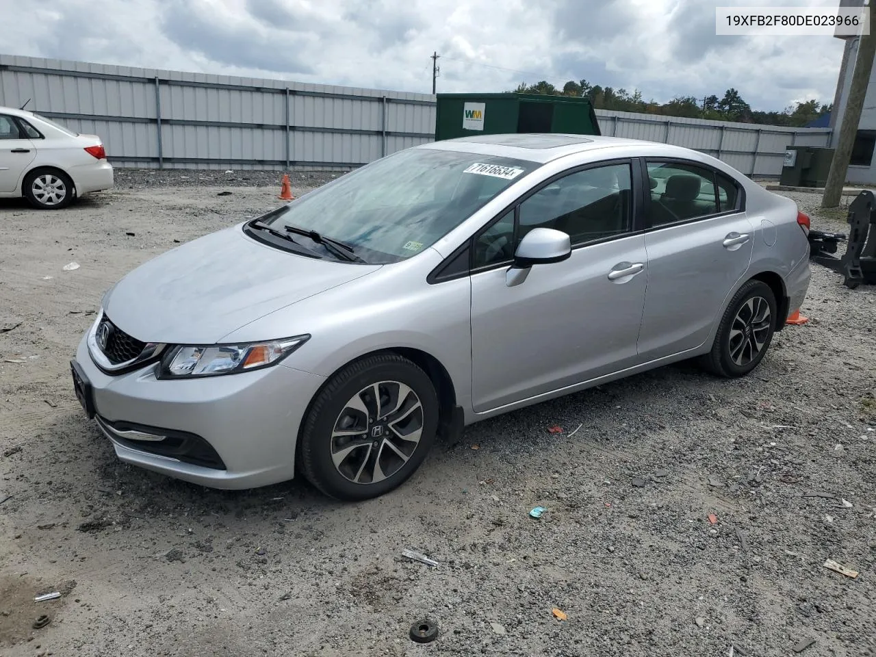 19XFB2F80DE023966 2013 Honda Civic Ex