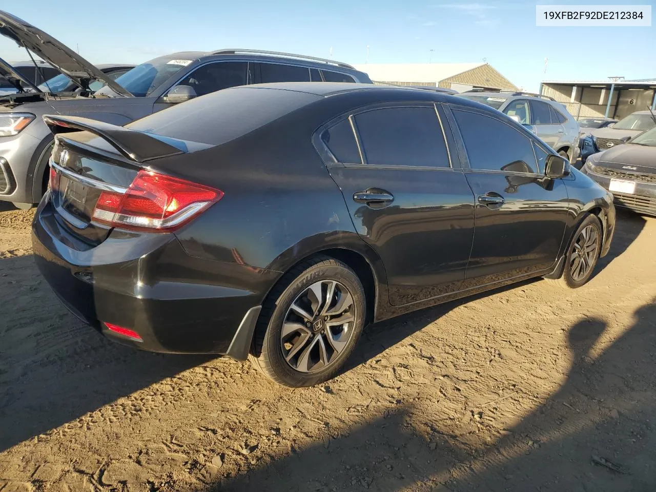 2013 Honda Civic Exl VIN: 19XFB2F92DE212384 Lot: 71685854