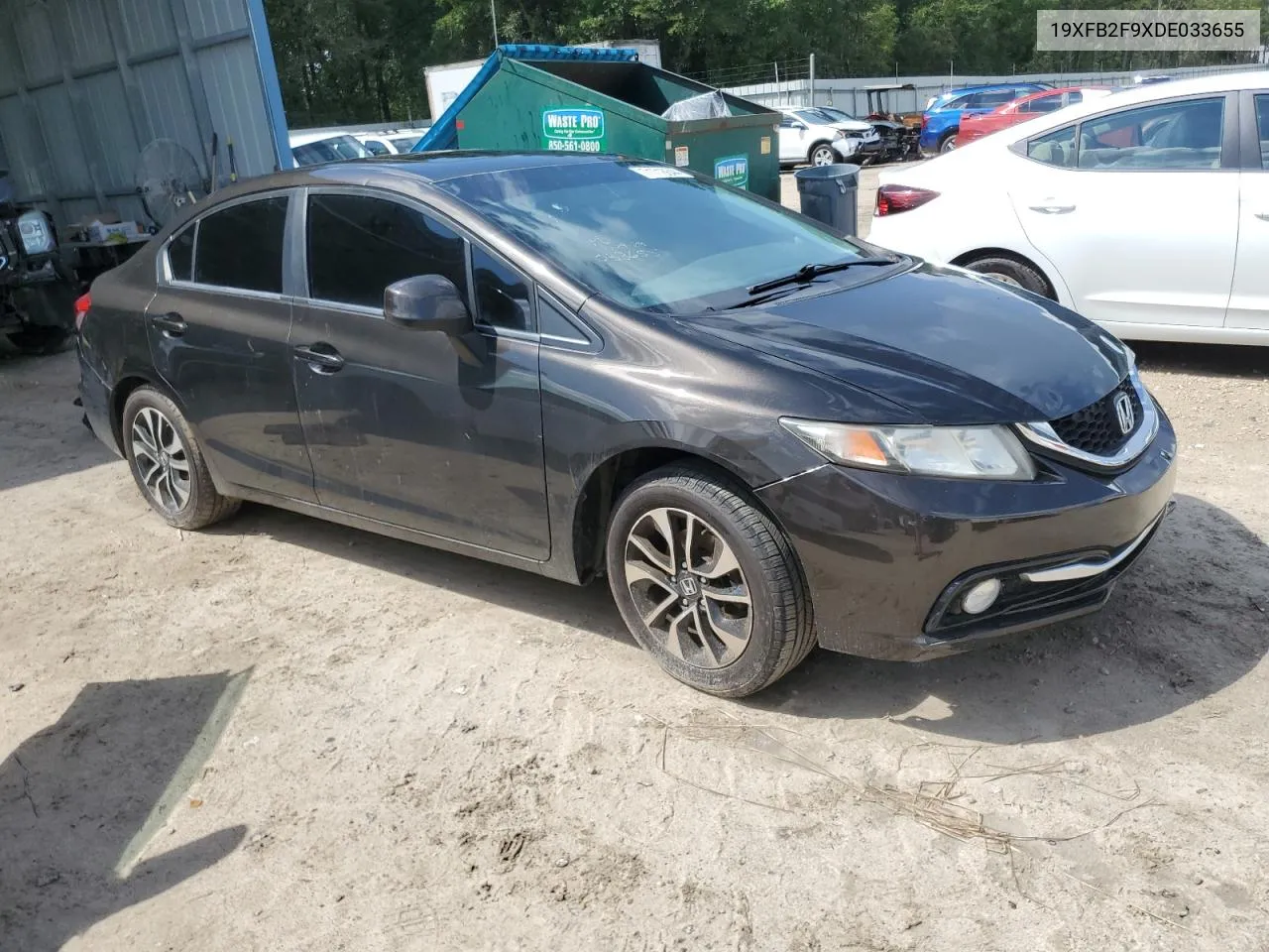 2013 Honda Civic Exl VIN: 19XFB2F9XDE033655 Lot: 71718644