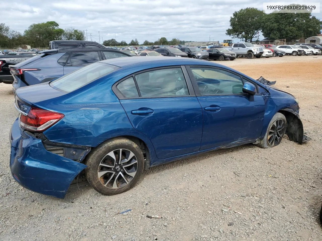 2013 Honda Civic Ex VIN: 19XFB2F8XDE228629 Lot: 71837774