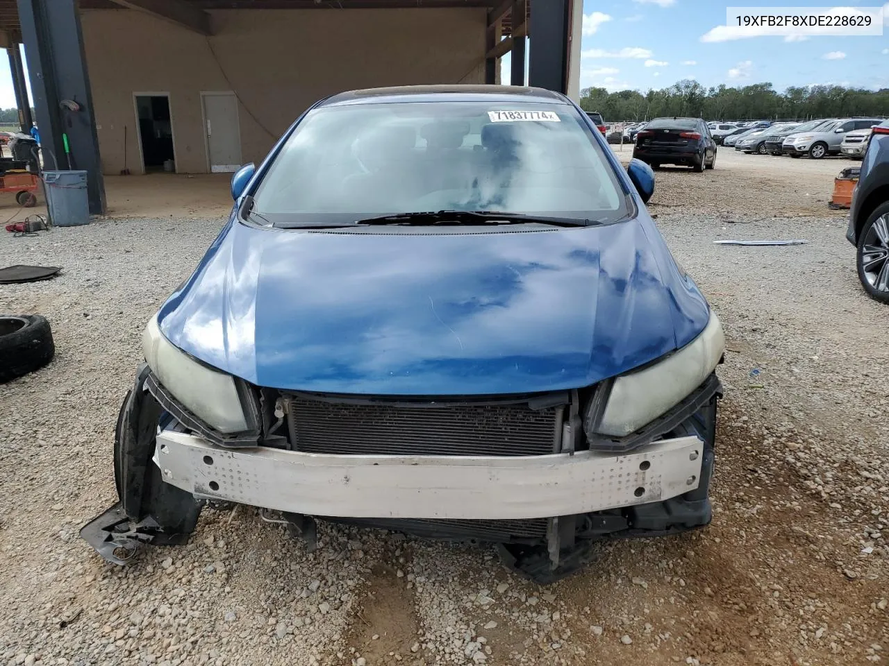 19XFB2F8XDE228629 2013 Honda Civic Ex