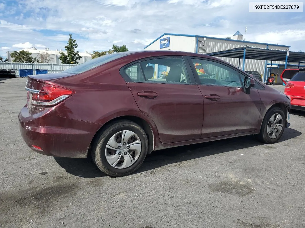 2013 Honda Civic Lx VIN: 19XFB2F54DE237879 Lot: 71959554