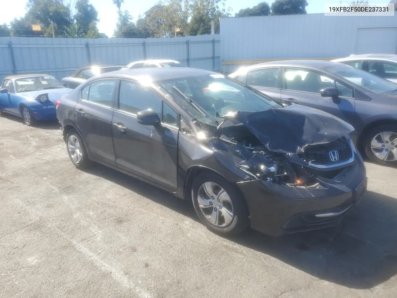 2013 Honda Civic Lx VIN: 19XFB2F50DE237331 Lot: 73055274