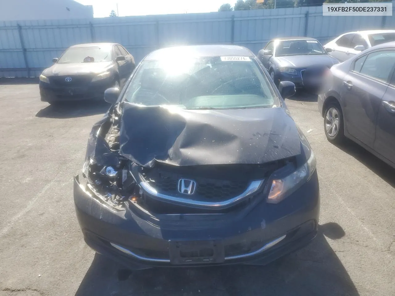 2013 Honda Civic Lx VIN: 19XFB2F50DE237331 Lot: 73055274