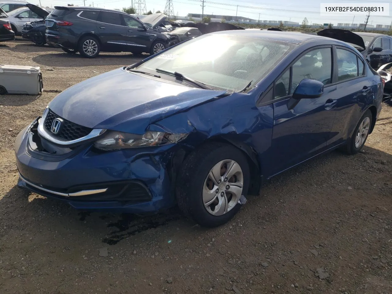 19XFB2F54DE088311 2013 Honda Civic Lx