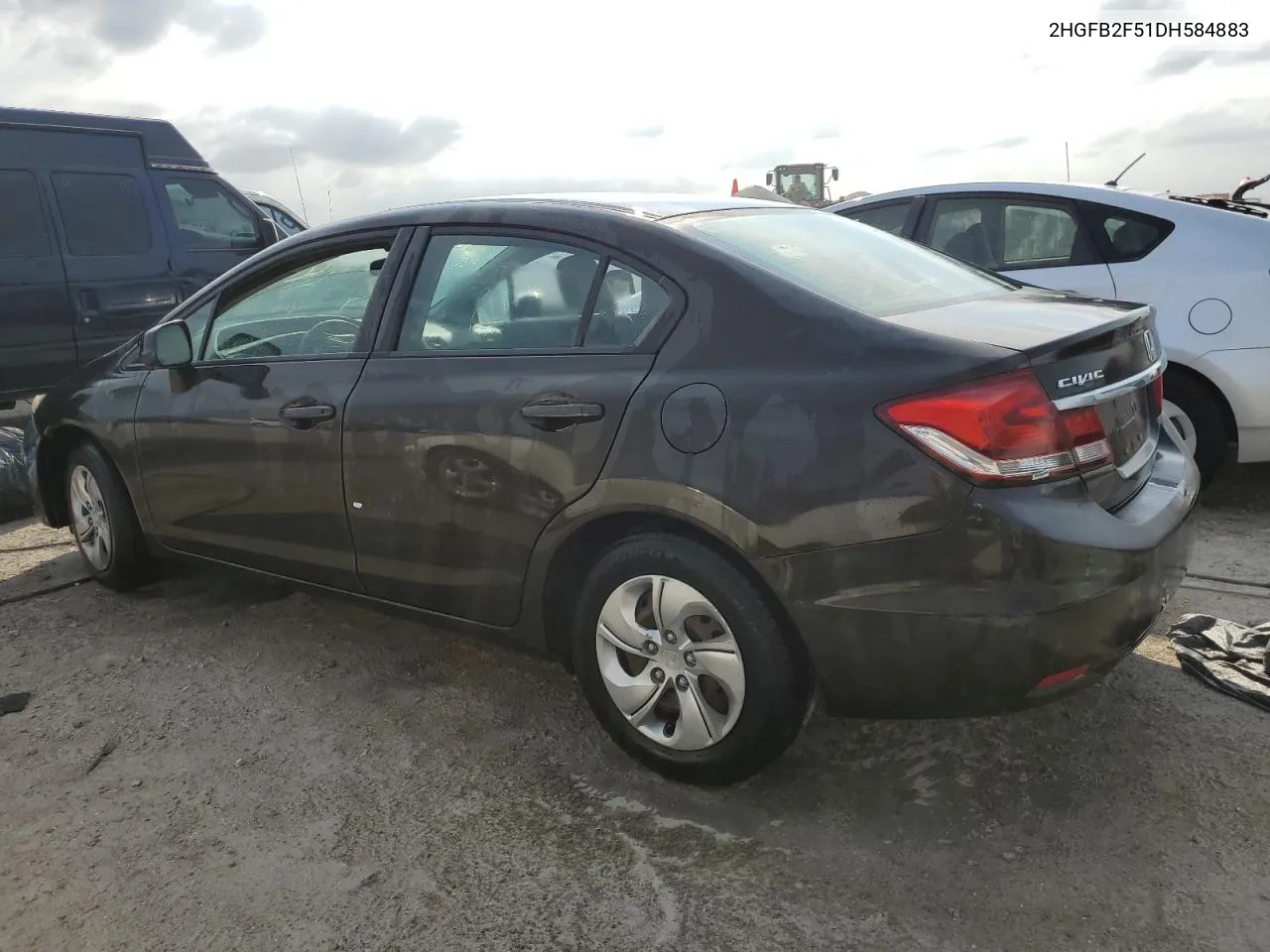 2HGFB2F51DH584883 2013 Honda Civic Lx