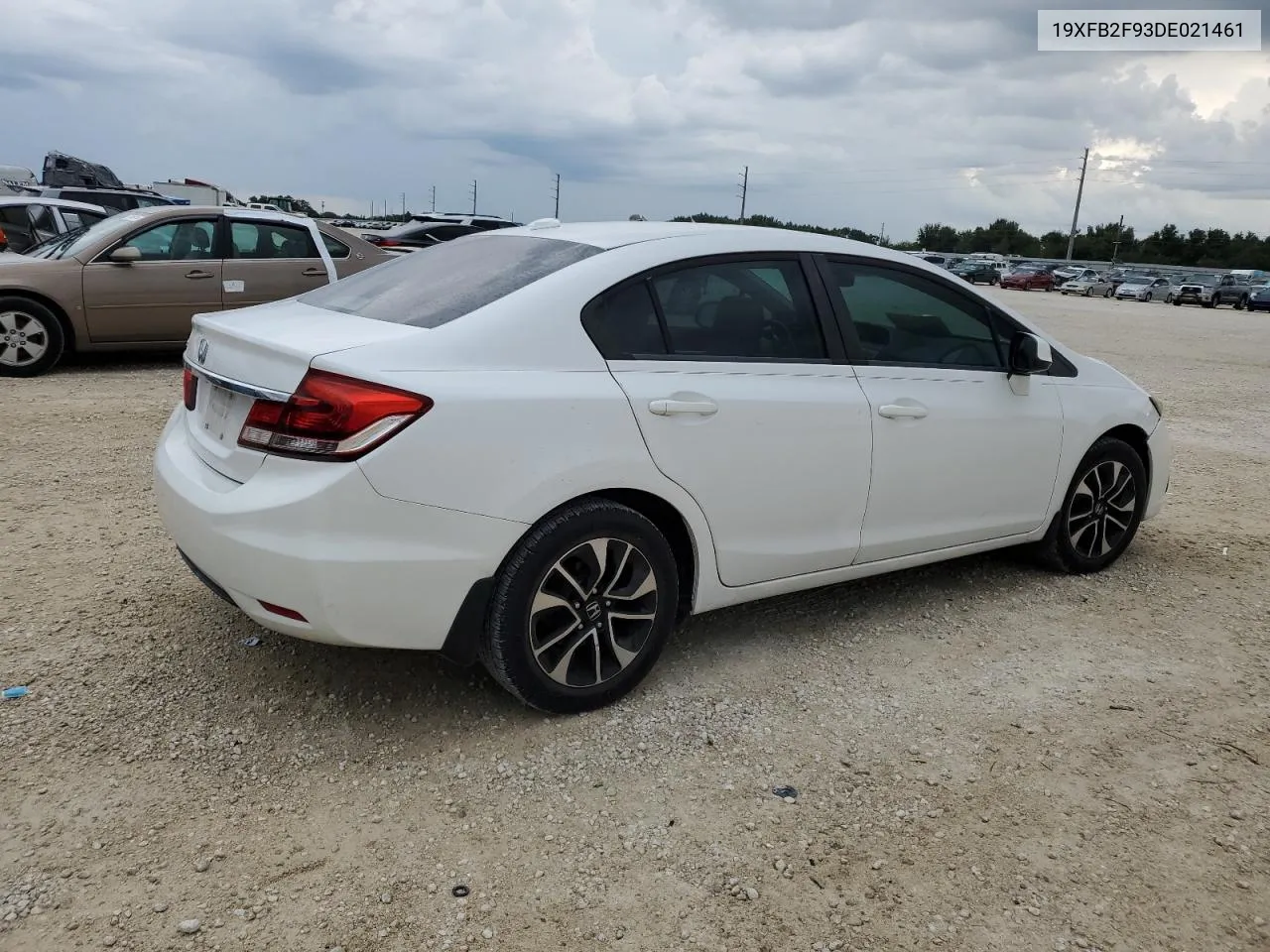 2013 Honda Civic Exl VIN: 19XFB2F93DE021461 Lot: 74225564