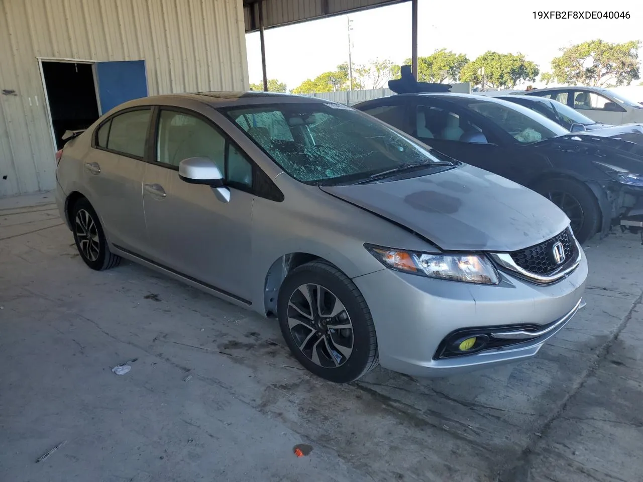 2013 Honda Civic Ex VIN: 19XFB2F8XDE040046 Lot: 74349874