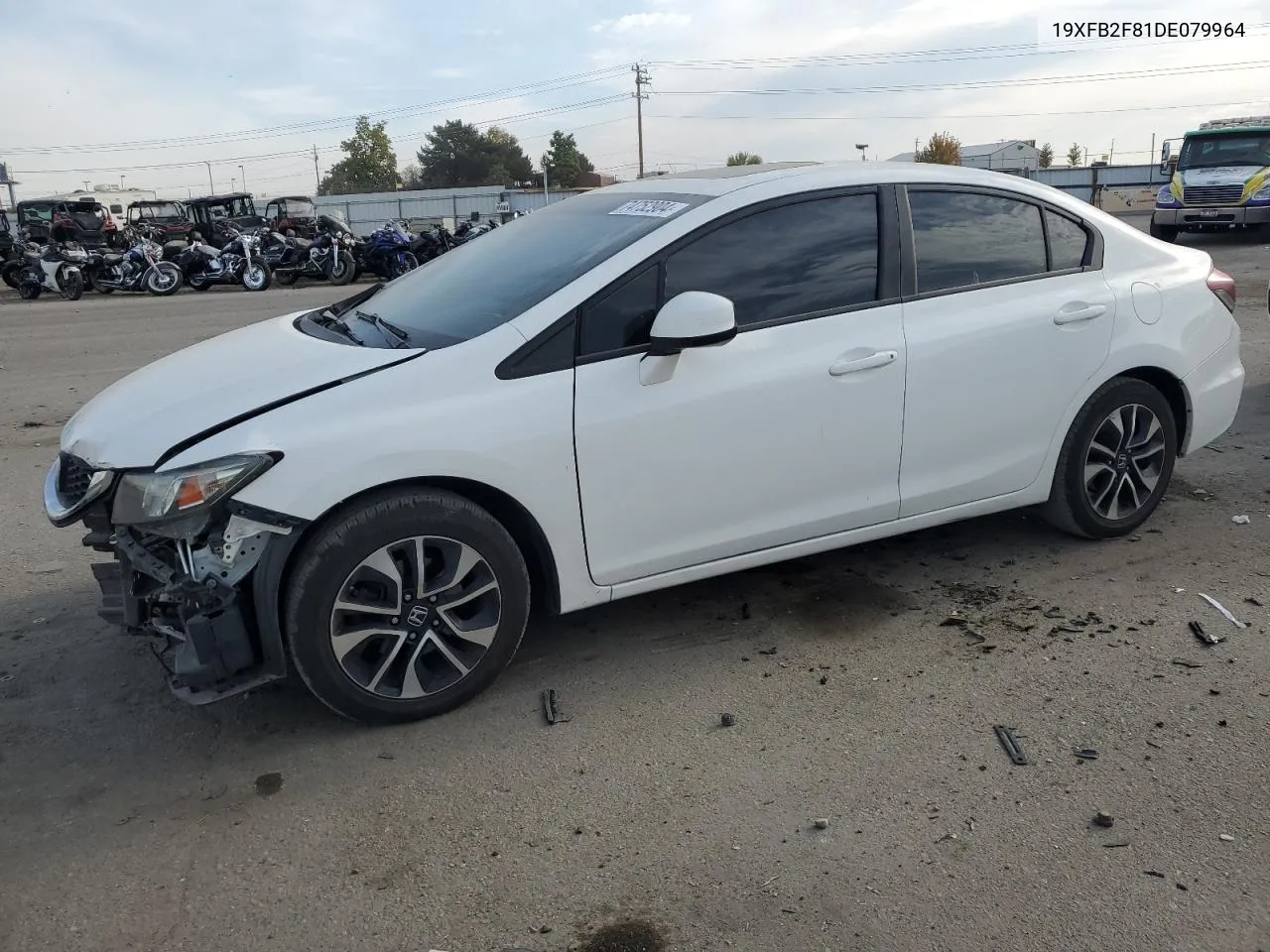 2013 Honda Civic Ex VIN: 19XFB2F81DE079964 Lot: 74752904