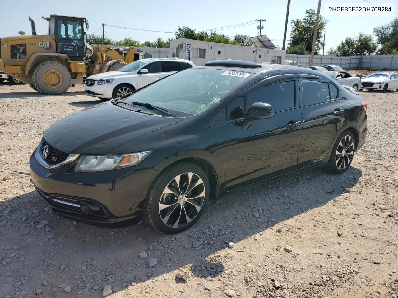 2013 Honda Civic Si VIN: 2HGFB6E52DH709284 Lot: 75037364