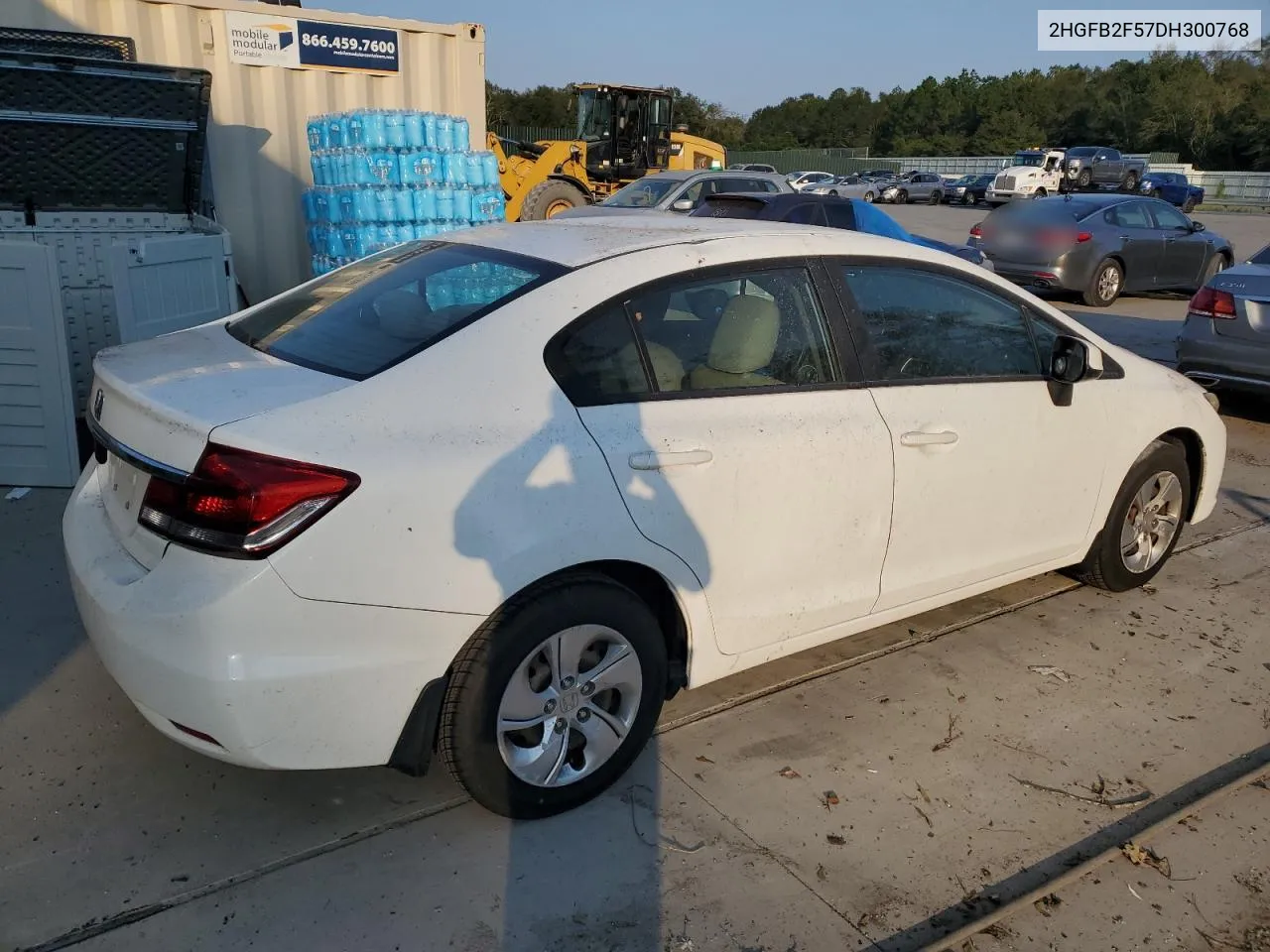 2HGFB2F57DH300768 2013 Honda Civic Lx