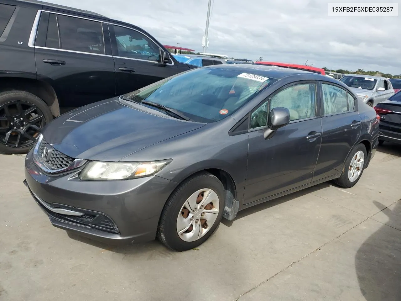 19XFB2F5XDE035287 2013 Honda Civic Lx