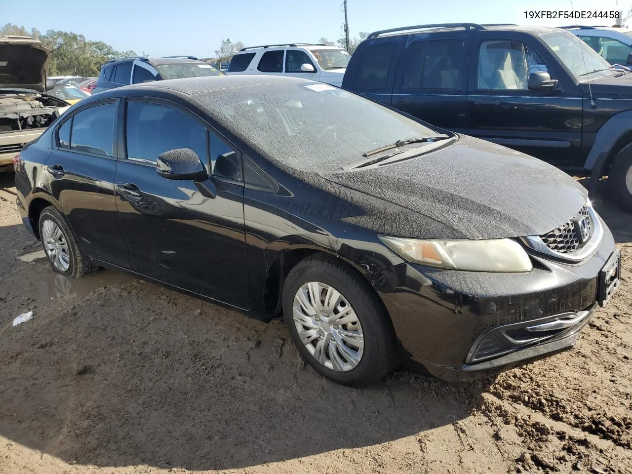 2013 Honda Civic Lx VIN: 19XFB2F54DE244458 Lot: 75241154