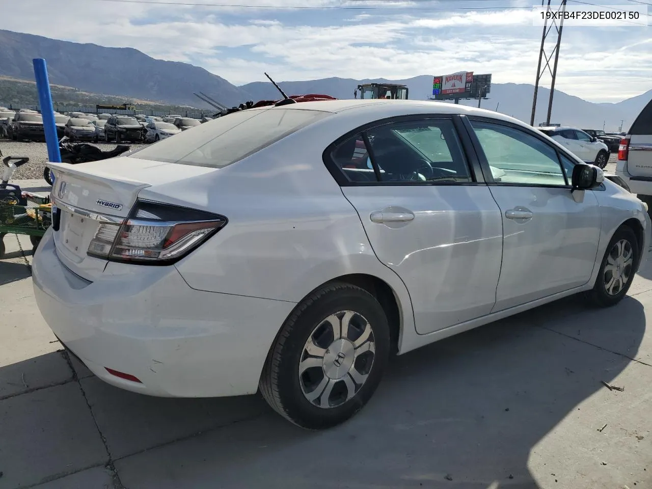 19XFB4F23DE002150 2013 Honda Civic Hybrid