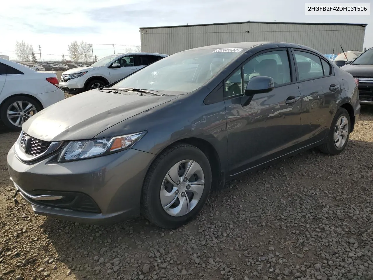 2HGFB2F42DH031506 2013 Honda Civic Lx