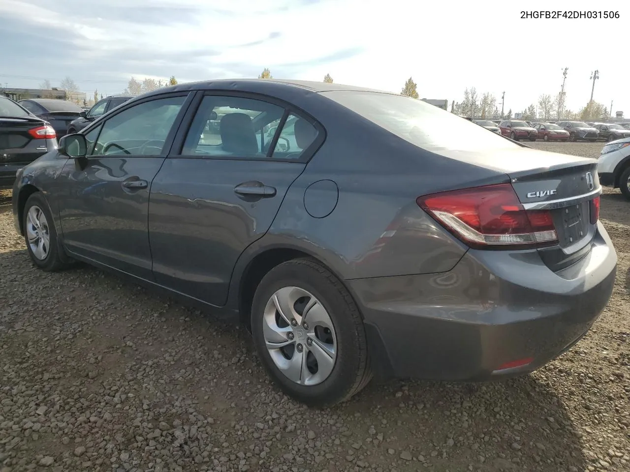 2HGFB2F42DH031506 2013 Honda Civic Lx