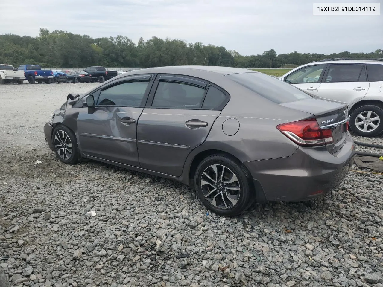 2013 Honda Civic Exl VIN: 19XFB2F91DE014119 Lot: 75394304