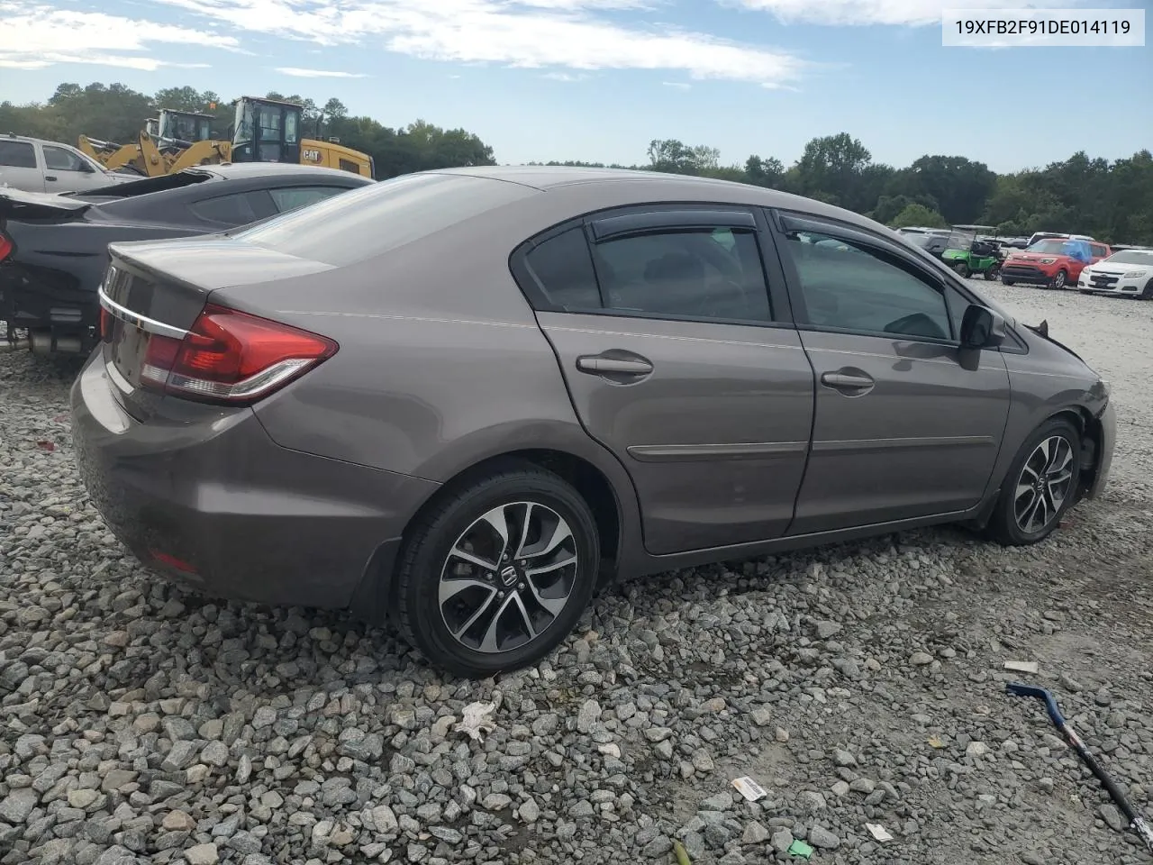 2013 Honda Civic Exl VIN: 19XFB2F91DE014119 Lot: 75394304