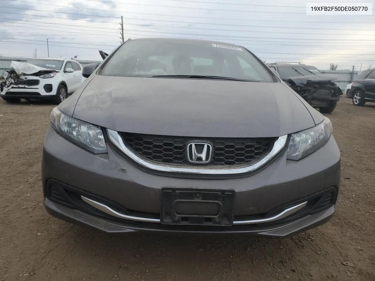 2013 Honda Civic Lx VIN: 19XFB2F50DE050770 Lot: 75459664