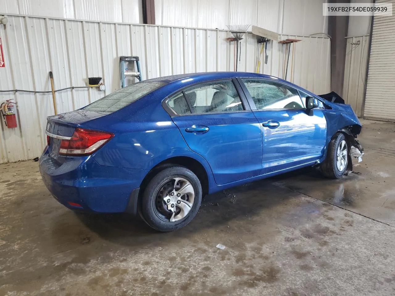 2013 Honda Civic Lx VIN: 19XFB2F54DE059939 Lot: 75519654