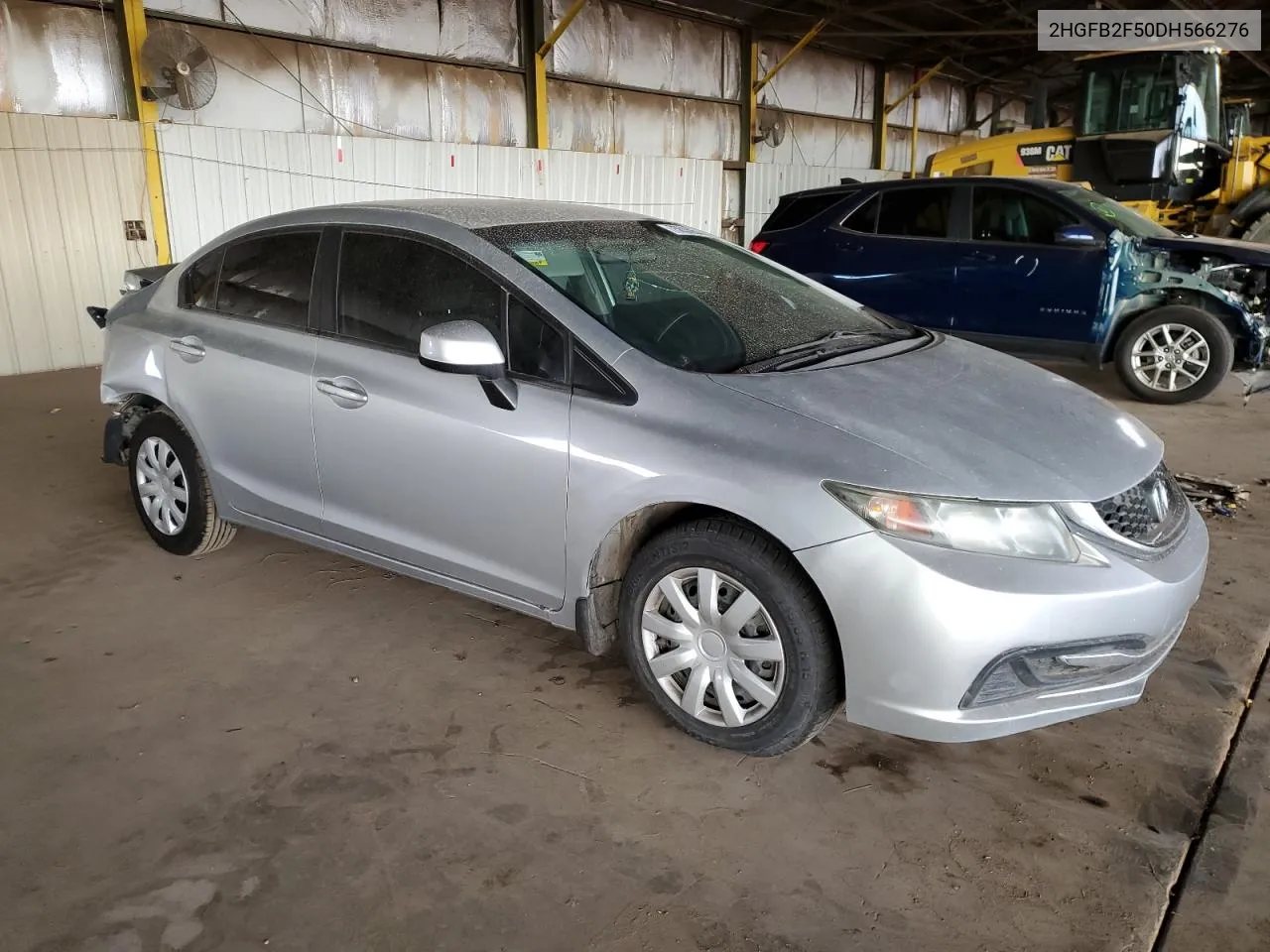 2013 Honda Civic Lx VIN: 2HGFB2F50DH566276 Lot: 75633954