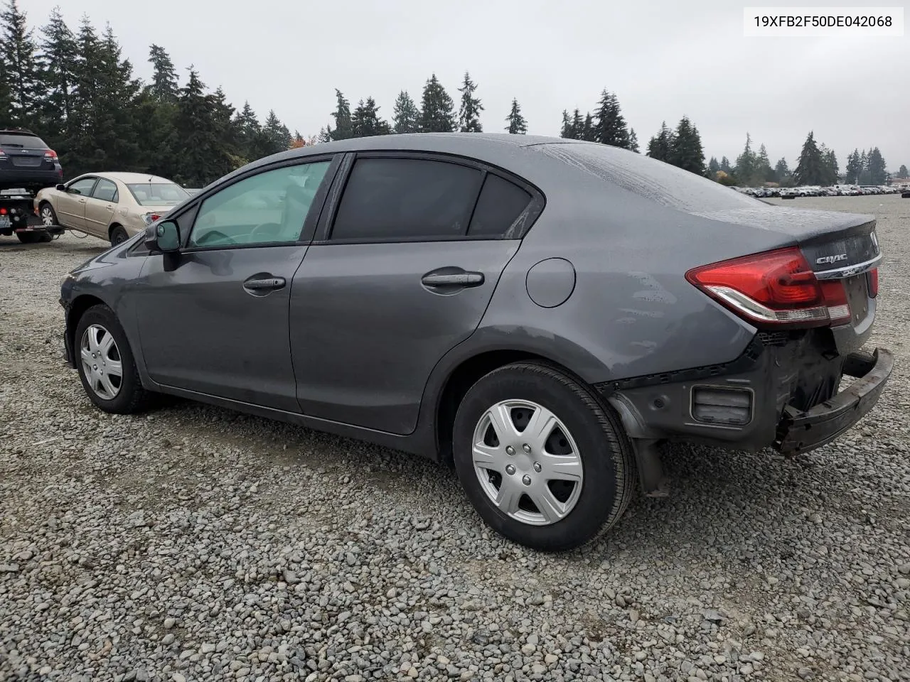 2013 Honda Civic Lx VIN: 19XFB2F50DE042068 Lot: 75640574