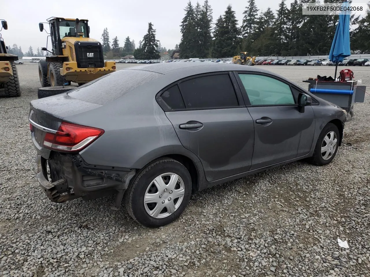 2013 Honda Civic Lx VIN: 19XFB2F50DE042068 Lot: 75640574