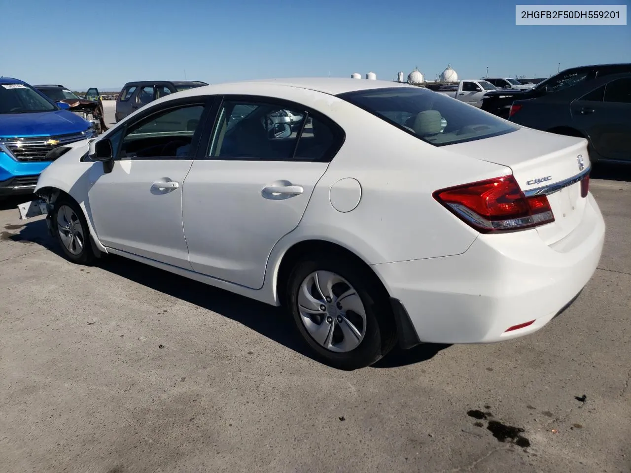 2HGFB2F50DH559201 2013 Honda Civic Lx