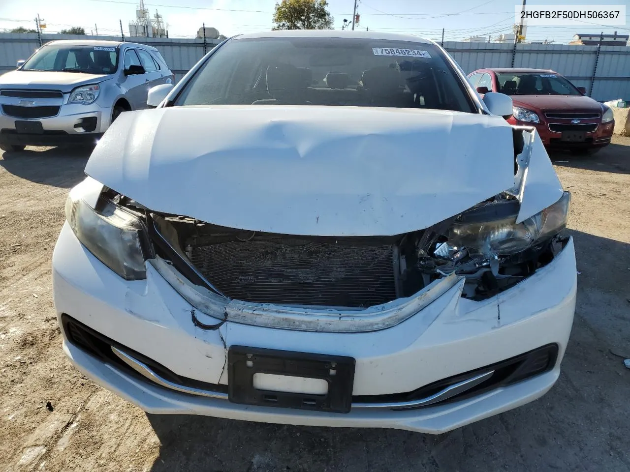 2HGFB2F50DH506367 2013 Honda Civic Lx