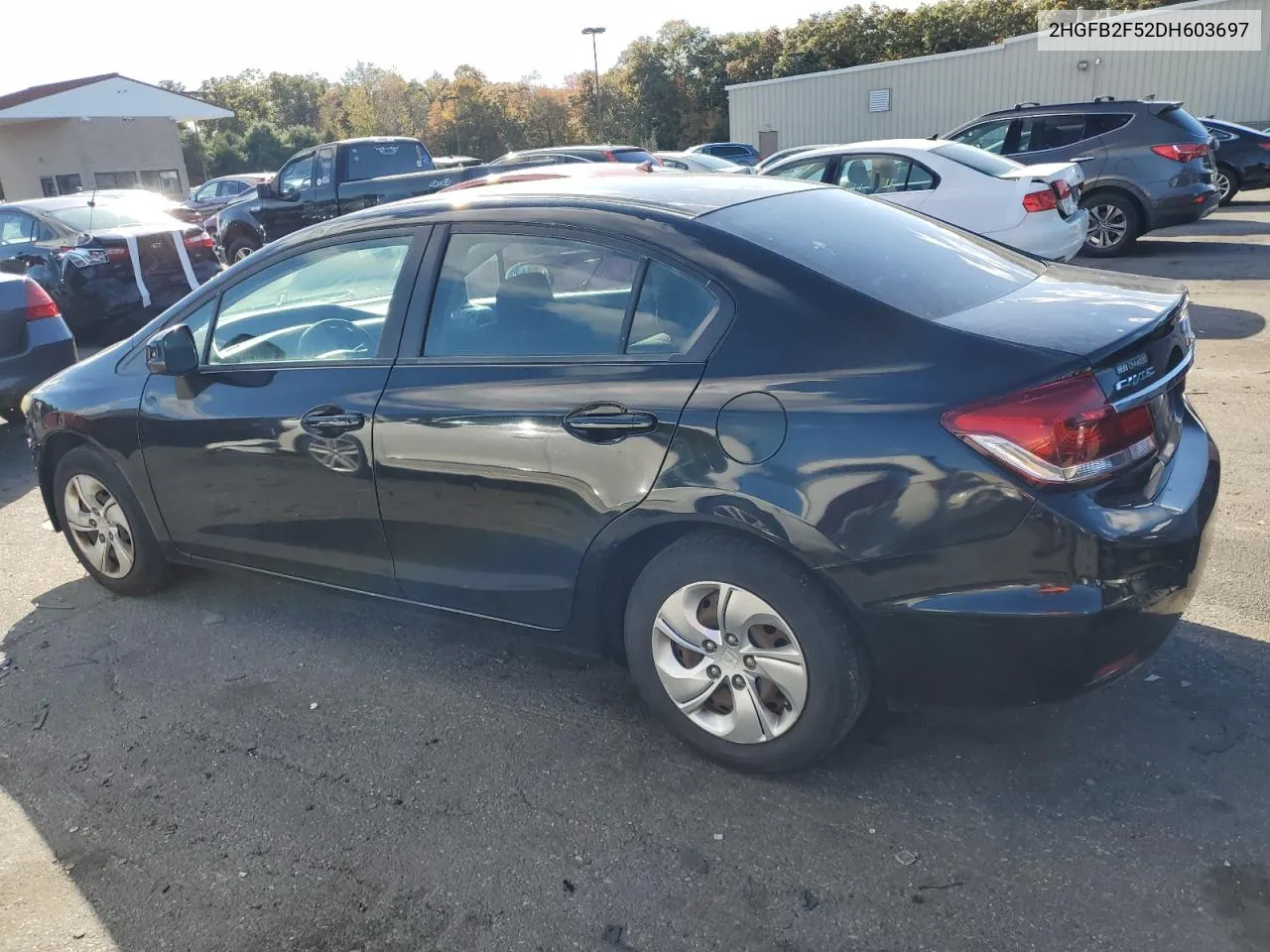 2HGFB2F52DH603697 2013 Honda Civic Lx