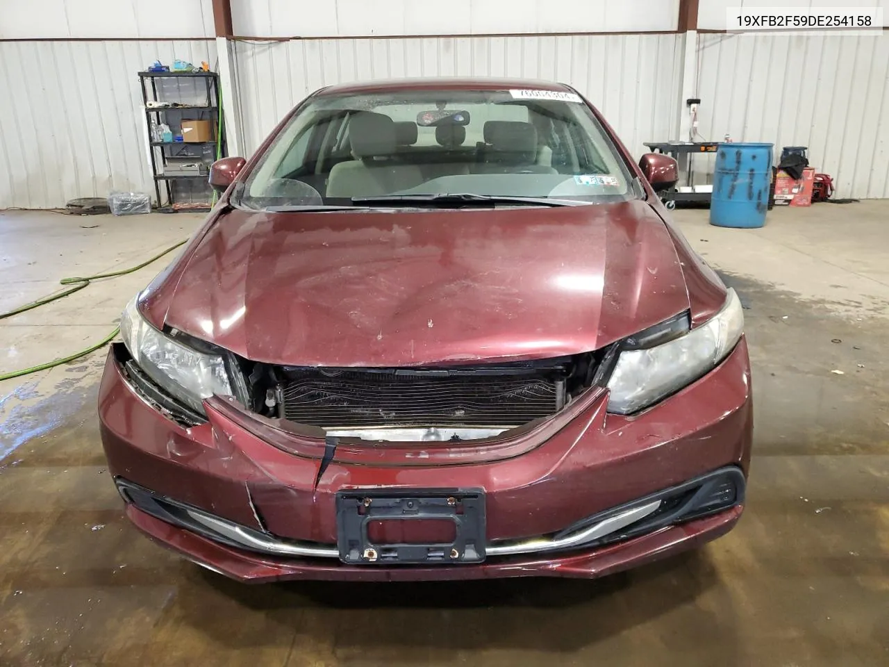 2013 Honda Civic Lx VIN: 19XFB2F59DE254158 Lot: 76004304