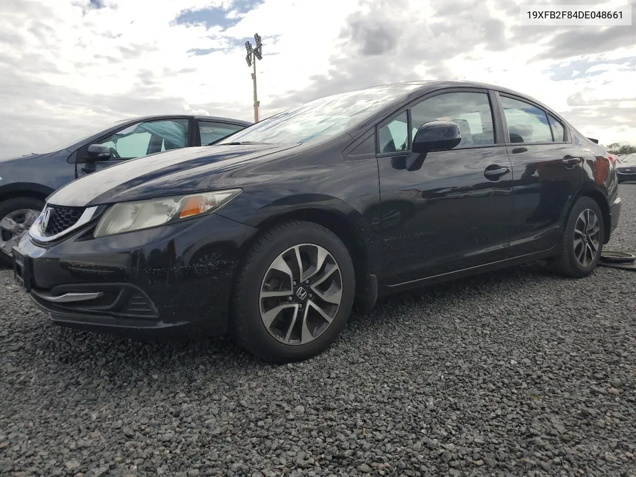 2013 Honda Civic Ex VIN: 19XFB2F84DE048661 Lot: 76004504