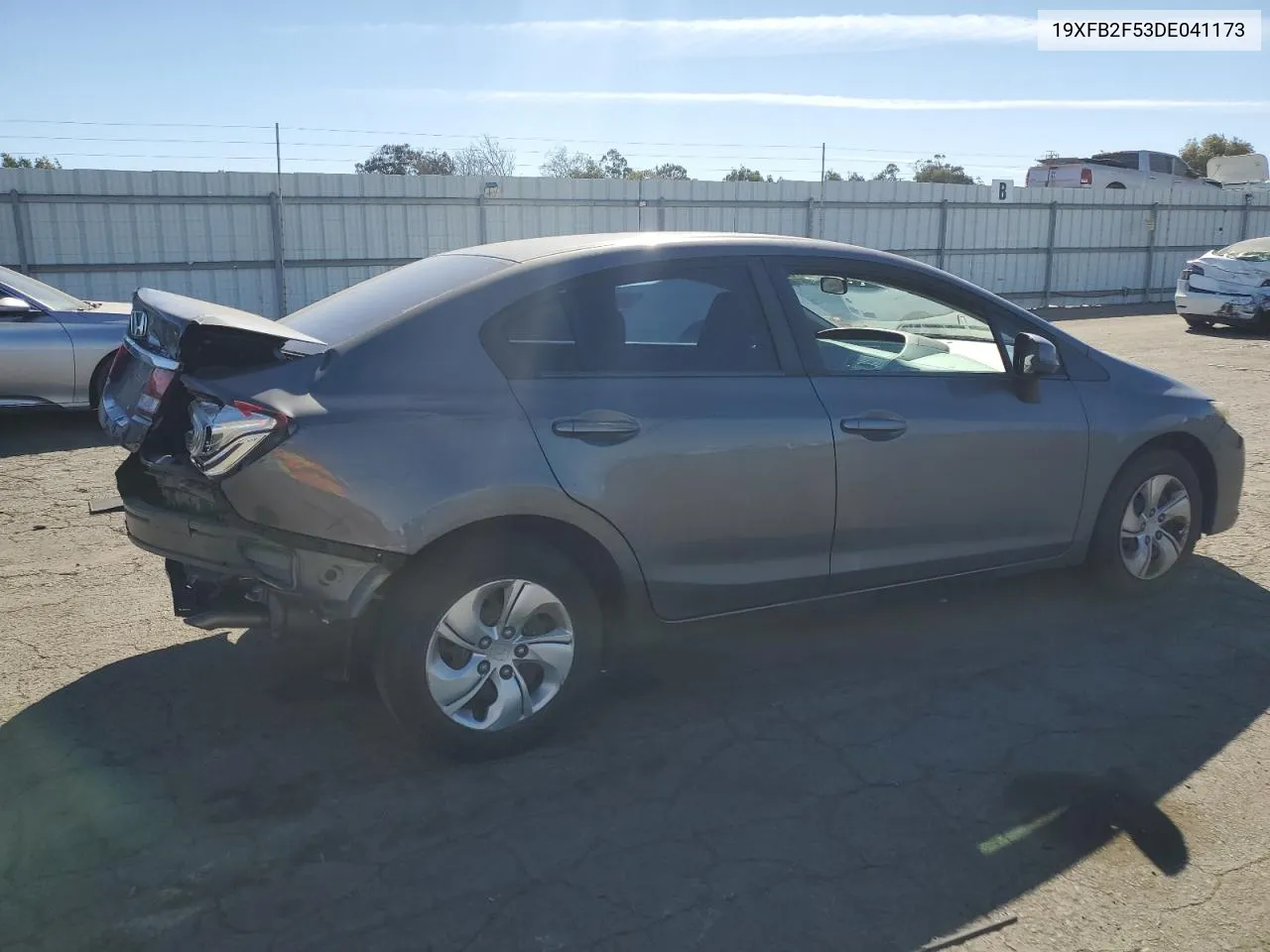 2013 Honda Civic Lx VIN: 19XFB2F53DE041173 Lot: 76022844