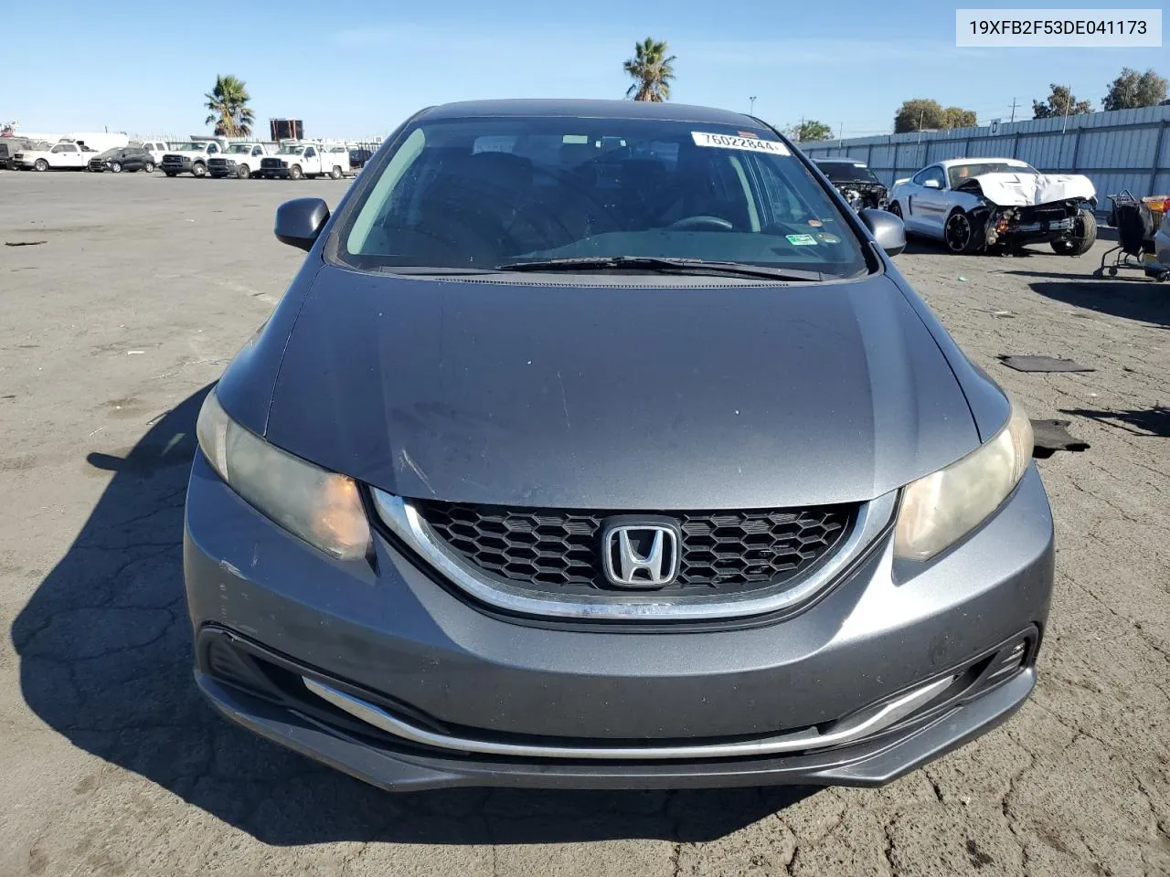 2013 Honda Civic Lx VIN: 19XFB2F53DE041173 Lot: 76022844