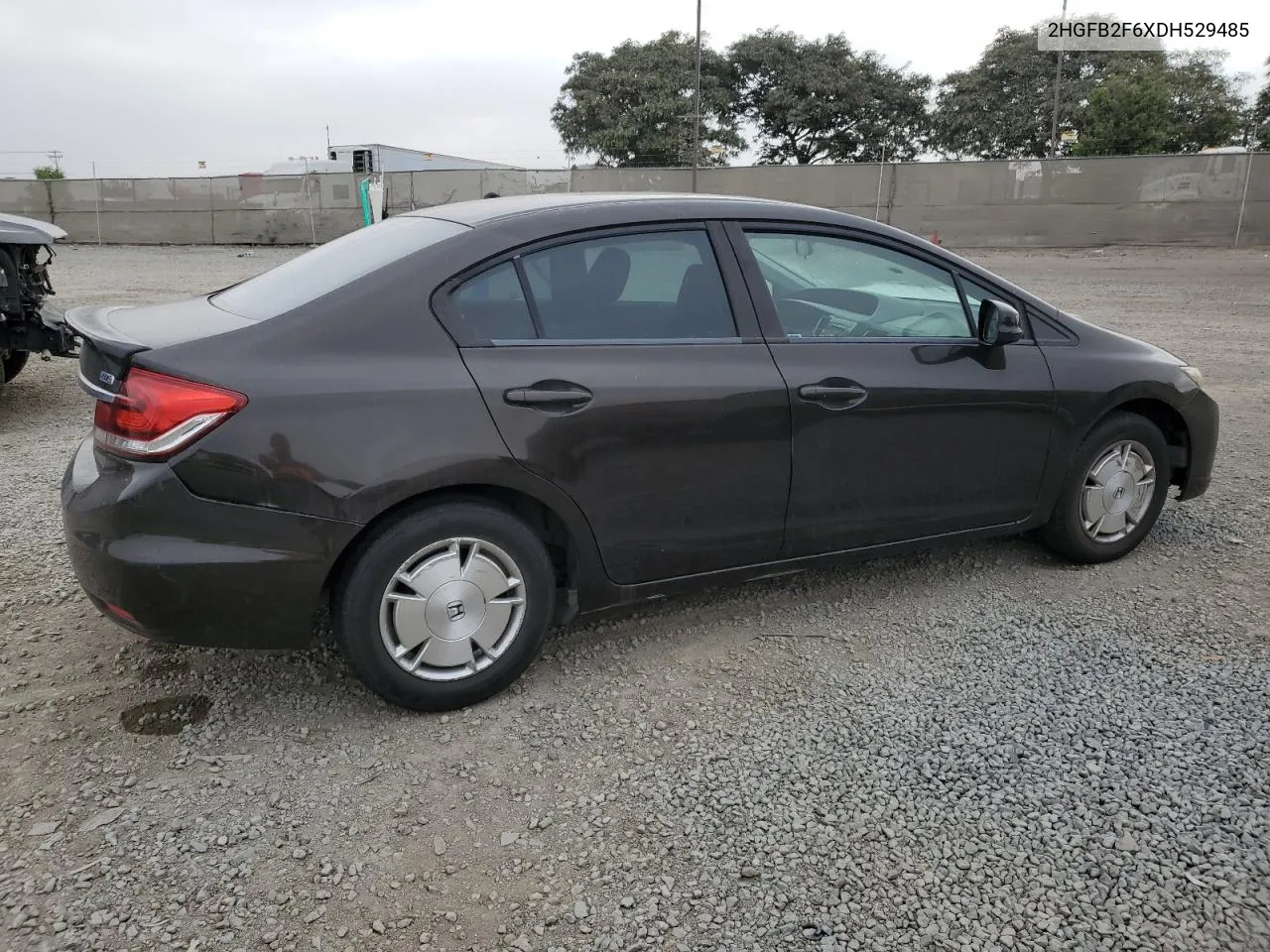 2HGFB2F6XDH529485 2013 Honda Civic Hf